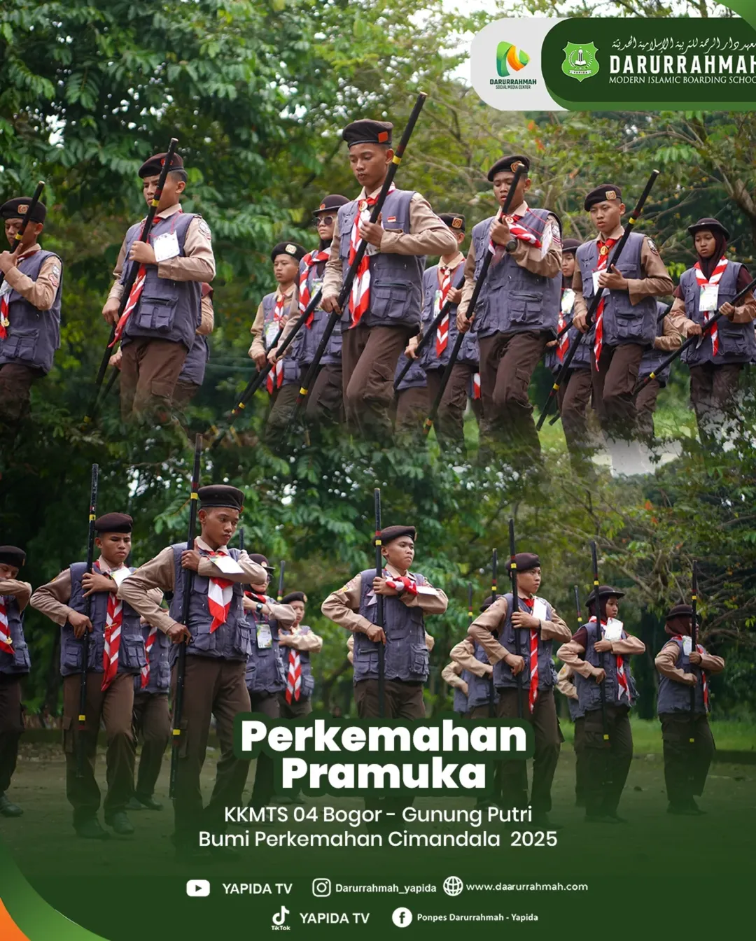 Kegiatan Pramuka di Pesantren: Lebih dari Sekadar Baris Berbaris