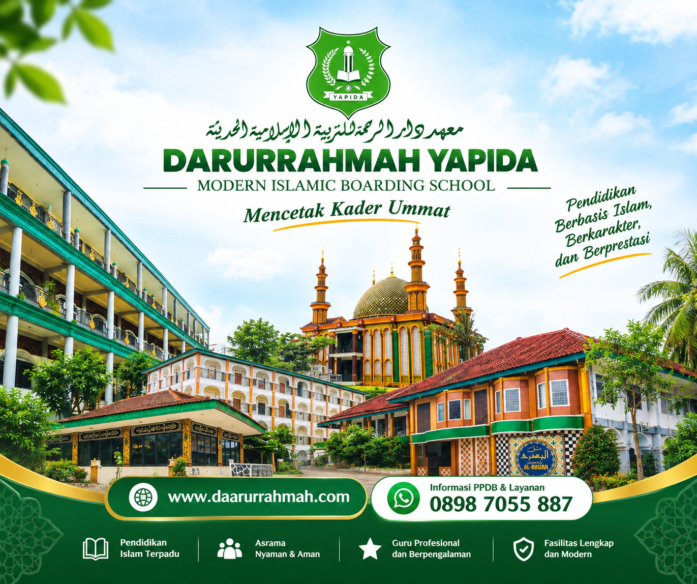 Santri Pondok Pesantren Darurrahmah Bogor